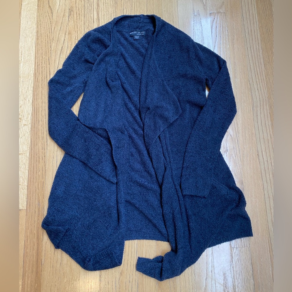 Barefoot dreams open cardigan